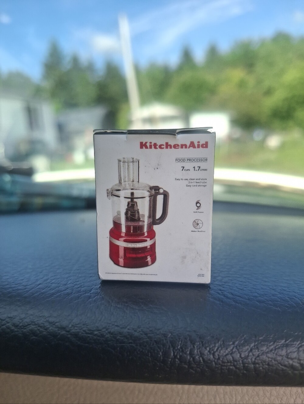 *Miniature* KitchenAid Red Food Processor - 7 Cup Compact